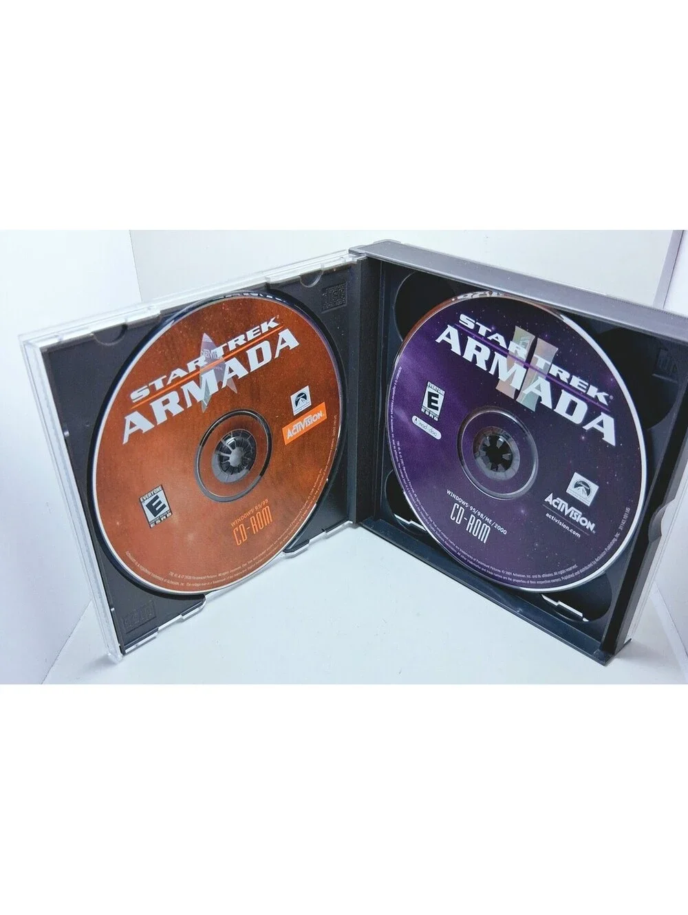 Activision Star Trek Action Pack PC Compilation w/ Manual Expansion Pack 2002